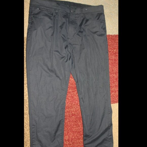 English Laundry Active Pants Men’s 36 x 29 Straight Fit Stretchy Flex Black Cott - Picture 1 of 7